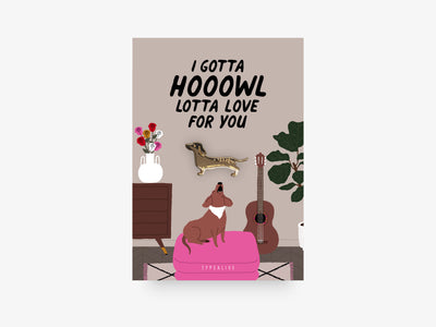 typealive - Pin / Hooowl Lotta Love