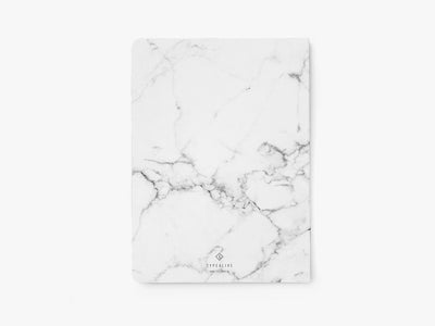 Notizheft / Marble White