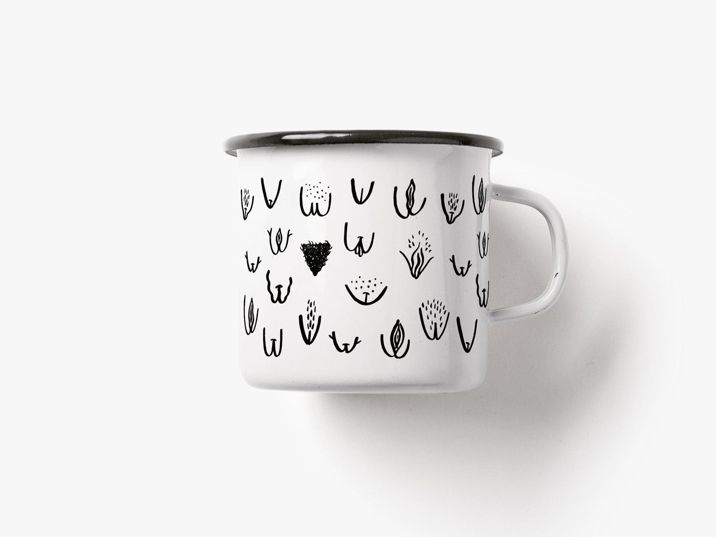 typealive - Tasse aus Emaille / Vulvarines